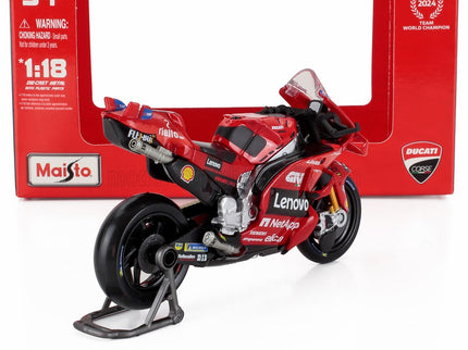 DUCATI | DESMOSEDICI GP24 TEAM LENOVO N 23 MOTOGP SEASON 2024 ENEA BASTIANINI | RED