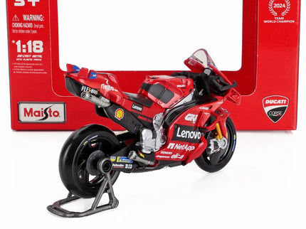 DUCATI | DESMOSEDICI GP24 TEAM LENOVO N 1 MOTOGP SEASON 2024 FRANCESCO BAGNAIA | RED