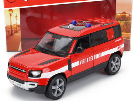 LAND ROVER | NEW DEFENDER 110 VIGILI DEL FUOCO 2022 | RED WHITE