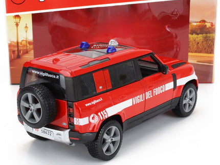LAND ROVER | NEW DEFENDER 110 VIGILI DEL FUOCO 2022 | RED WHITE