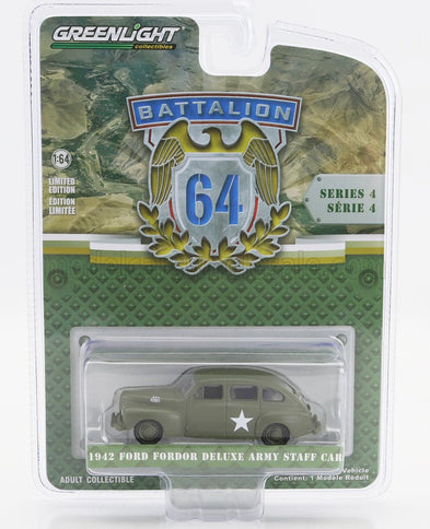 FORD USA | DELUXE ARMY STAFF CAR 1942 | MILITARY GREEN