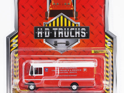 TRUCK | STEP VAN DALLAS REGIONAL URBAN FIRE ENGINE SEARCH & RESCUE 2019 | RED WHITE
