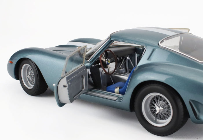 Ferrari 250 GTO Coupe N°24 12h Sebring 1962 Philip Hill - Olivier Gendebien 1:18 Kyosho modrá