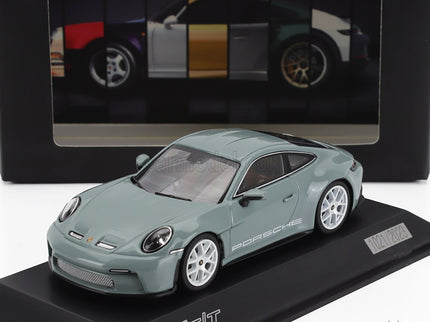 Porsche 911 992 S/T Coupe 2024 1:43 Spark Model svetlozelená metalická