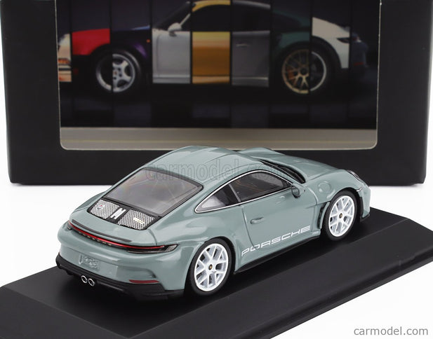 Porsche 911 992 S/T Coupe 2024 1:43 Spark Model svetlozelená metalická