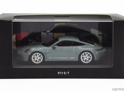 Porsche 911 992 S/T Coupe 2024 1:43 Spark Model svetlozelená metalická