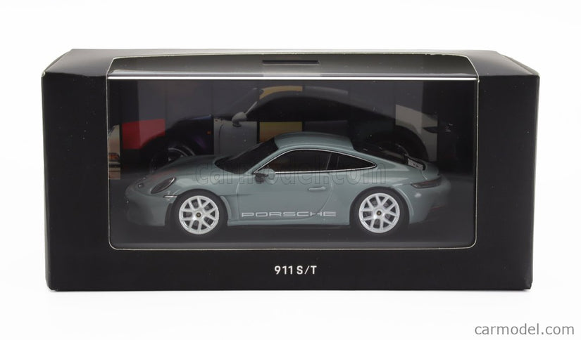 Porsche 911 992 S/T Coupe 2024 1:43 Spark Model svetlozelená metalická