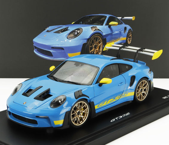 PORSCHE | 911 992 GT3 RS COUPE 2023 | LIGHT BLUE YELLOW
