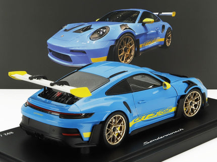 PORSCHE | 911 992 GT3 RS COUPE 2023 | LIGHT BLUE YELLOW