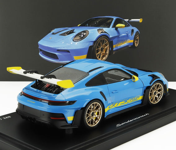 PORSCHE | 911 992 GT3 RS COUPE 2023 | LIGHT BLUE YELLOW
