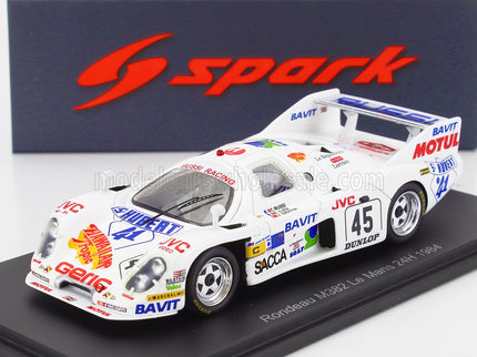 RONDEAU | M382 N 45 24h  LE MANS 1984 CHRISTIAN BUSSI - BRUNO ILIEN - JACK GRIFFIN | WHITE