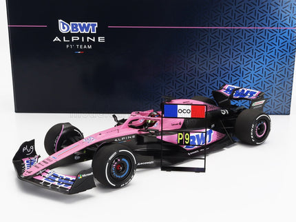 ALPINE | F1  A523 TEAM BWT ALPINE N 31 BAHRAIN GP 2023 ESTEBAN OCON | PINK BLUE BLACK