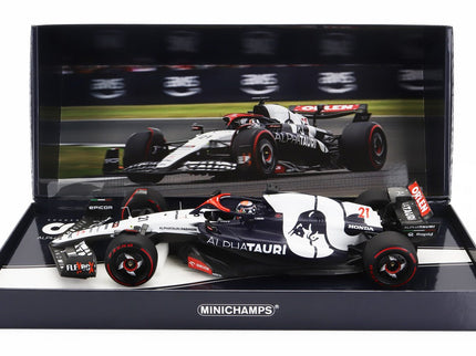 ALPHA TAURI | F1  AT04 TEAM ALPHA TAURI N 21 SILVERSTONE BRITISH GP 2023 NYCK DE VRIES | BLUE WHITE