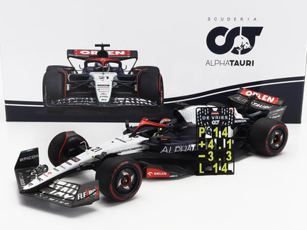 ALPHA TAURI | F1  AT04 TEAM ALPHA TAURI N 21 SILVERSTONE BRITISH GP 2023 NYCK DE VRIES | BLUE WHITE