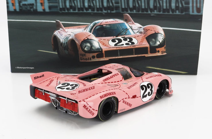 PORSCHE | 917/20 4.9L TEAM MARTINI INTERNATIONAL RACING PINK PIG N 23 24h LE MANS 1971 REINHOLD JOST - WILLI KAUHSEN | PINK