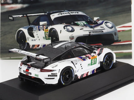 PORSCHE | 911 RSR-19 GOODBYE TEAM PORSCHE GT N 91 LAST RACE WEC 8h BAHRAIN 2022 GIANMARIA BRUNI - RICHARD LIETZ | WHITE BLACK