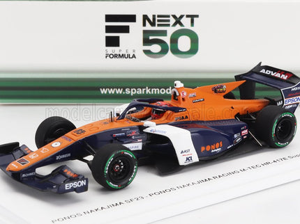 DALLARA | SF23 HR-417-E TEAM PONOS NAKAJIMA RACING M-TEC N 65 SUPER FORMULA SEASON 2024 REN SATO | ORANGE WHITE BLUE