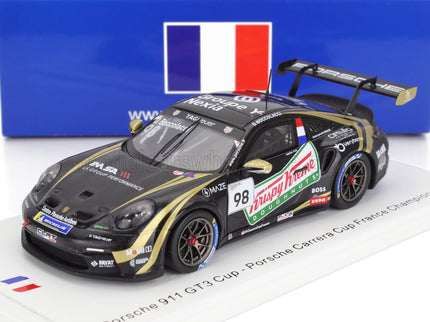 PORSCHE | 911 992 GT3 CUP N 98 FRANCE CHAMPION PORSCHE CARRERA CUP 2023 DORIAN BOCCOLACCI | BLACK