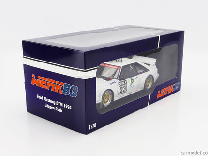 Ford Mustang 5.0 N°23 DTM Sezóna 1994 Jurgen Ruch 1:18 Werk83 biela