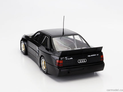 Audi 200 Quattro Team Audi Sport N°0 Testovací Voz Trans-AM 1987 Hans Joachim Stuck - Walter Rohrl - Hurley Haywood 1:18 Werk83 matná čierna