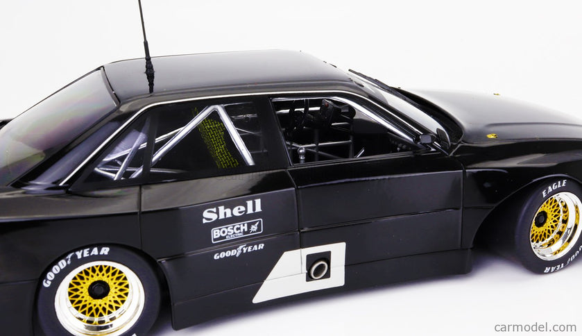 Audi 200 Quattro Team Audi Sport N°0 Testovací Voz Trans-AM 1987 Hans Joachim Stuck - Walter Rohrl - Hurley Haywood 1:18 Werk83 matná čierna
