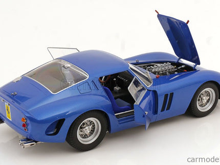 Ferrari 250 GTO 3.0L V12 Coupe 1962 1:12 KK Scale modrá metalická