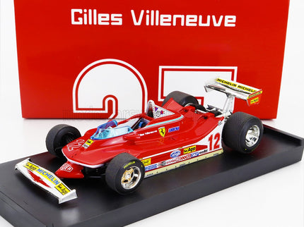 FERRARI | F1  312T4 N 12 WINNER USA OVEST GP 1979 GILLES VILLENEUVE | RED