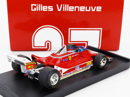 FERRARI | F1  312T4 N 12 WINNER USA OVEST GP 1979 GILLES VILLENEUVE | RED