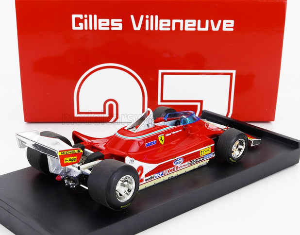 FERRARI | F1  312T4 N 12 WINNER USA OVEST GP 1979 GILLES VILLENEUVE | RED