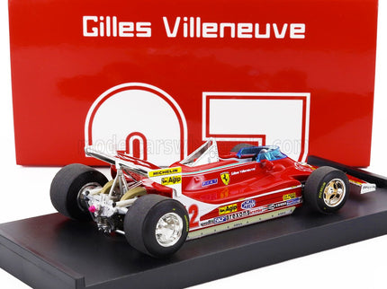 FERRARI | F1  312T4 N 12 MONACO GP 1979 GILLES VILLENEUVE | RED