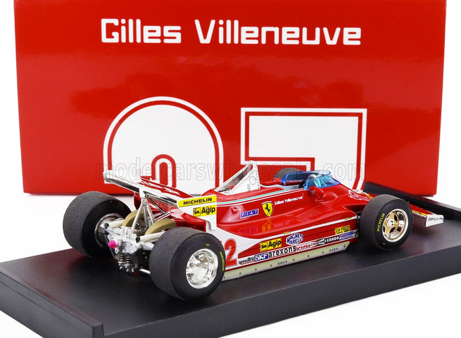 FERRARI | F1  312T4 N 12 MONACO GP 1979 GILLES VILLENEUVE | RED