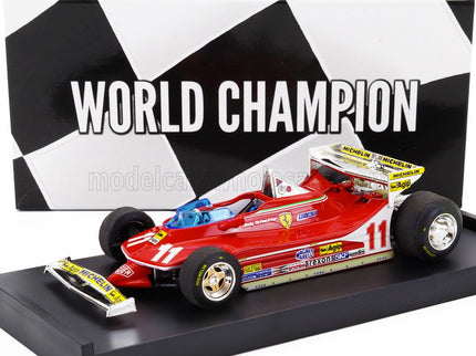 FERRARI | F1  312T4 N 11 WORLD CHAMPION WINNER MONACO GP 1979 JODY SCHECKTER | RED