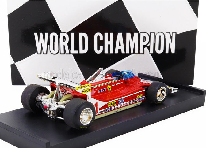 FERRARI | F1  312T4 N 11 WORLD CHAMPION WINNER MONACO GP 1979 JODY SCHECKTER | RED