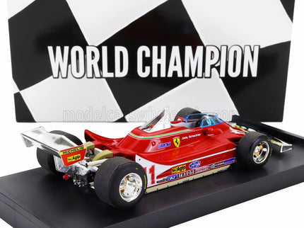 FERRARI | F1  312T4 N 11 WORLD CHAMPION WINNER MONZA ITALY GP 1979 JODY SCHECKTER | RED