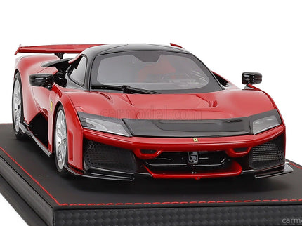Ferrari F80 2024 - Silver Disky 1:18 BBR Models ROSSO CORSA - RED BLACK