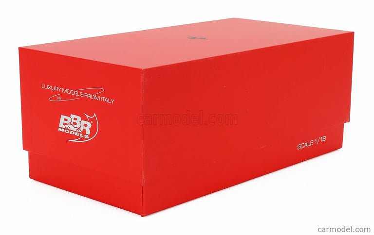 Ferrari F80 2024 - Silver Disky 1:18 BBR Models ROSSO CORSA - RED BLACK