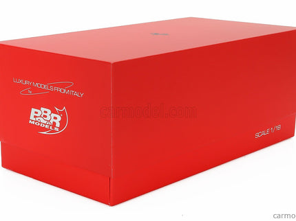 Ferrari F80 2024 - Carbon Silver Disky 1:18 BBR Models ROSSO CORSA - RED BLACK