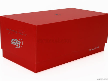 Ferrari F80 2024 - Carbon Silver Disky 1:18 BBR Models červená Supercar - červená metalická čierna