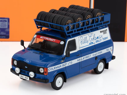 Ford Transit Mki Van Team Billy Coleman Rally Assistance 1975 1:43 IXO Models modrá biela