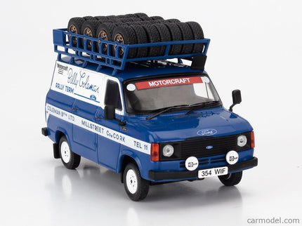 Ford Transit Mki Van Team Billy Coleman Rally Assistance 1975 1:43 IXO Models modrá biela