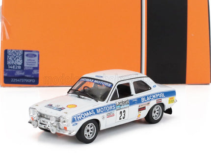 FORD ENGLAND | ESCORT MKI RS 1600 (night version) TEAM THOMAS MOTORS N 23 8th RAC RALLY 1974 BILLY COLEMAN - DAN SULLIVAN | WHITE BLUE