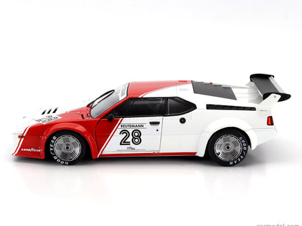 BMW M1 M88 3.5L Team Bmw Motorsport N°28 Procar Series Sezóna 1979 Carlos Reutemann 1:18 Werk83 biela červená