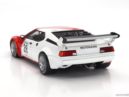 BMW M1 M88 3.5L Team Bmw Motorsport N°28 Procar Series Sezóna 1979 Carlos Reutemann 1:18 Werk83 biela červená