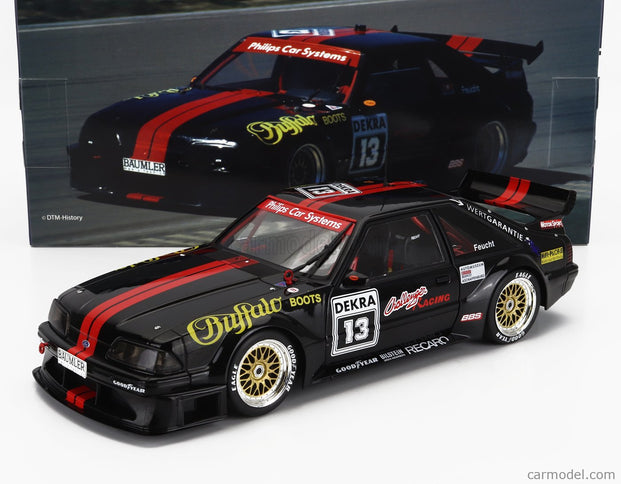 Ford Mustang 5.0 N°13 DTM Sezóna 1993 Jurgen Feucht 1:18 Werk83 čierna červená