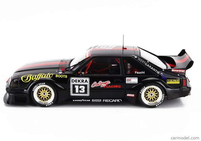 Ford Mustang 5.0 N°13 DTM Sezóna 1993 Jurgen Feucht 1:18 Werk83 čierna červená