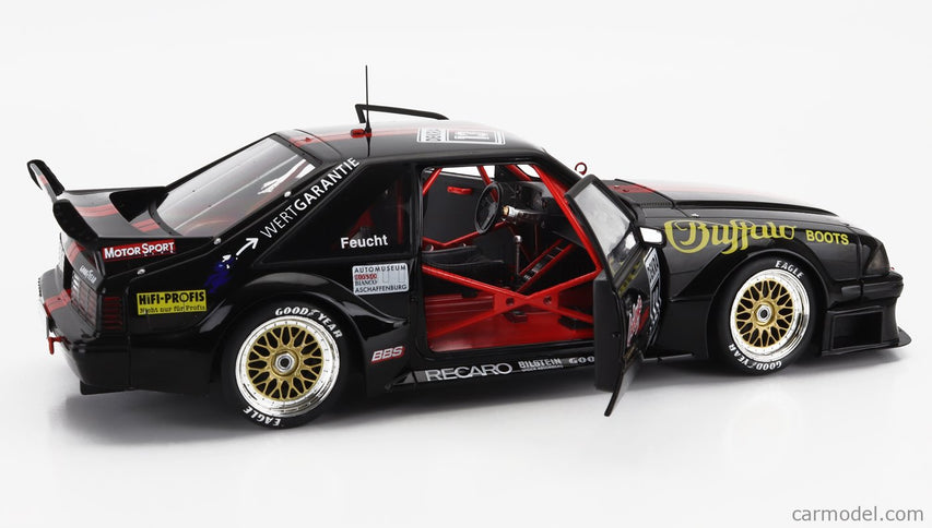 Ford Mustang 5.0 N°13 DTM Sezóna 1993 Jurgen Feucht 1:18 Werk83 čierna červená