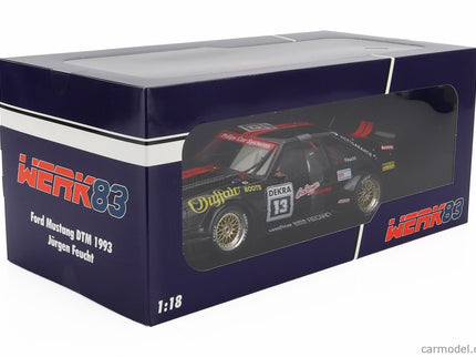 Ford Mustang 5.0 N°13 DTM Sezóna 1993 Jurgen Feucht 1:18 Werk83 čierna červená