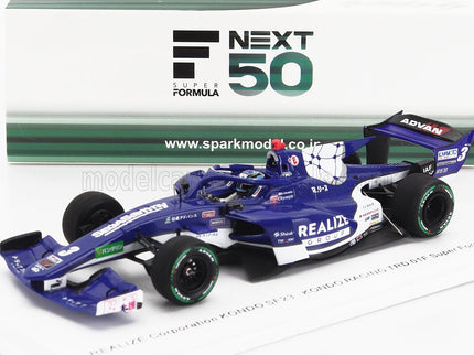 DALLARA | SF23 TRD 01F TEAM REALIZE CORPORATION KONDO RACING N 3 SUPER FORMULA SEASON 2024 KENTA YAMASHITA | BLUE WHITE