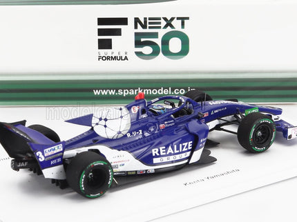 DALLARA | SF23 TRD 01F TEAM REALIZE CORPORATION KONDO RACING N 3 SUPER FORMULA SEASON 2024 KENTA YAMASHITA | BLUE WHITE
