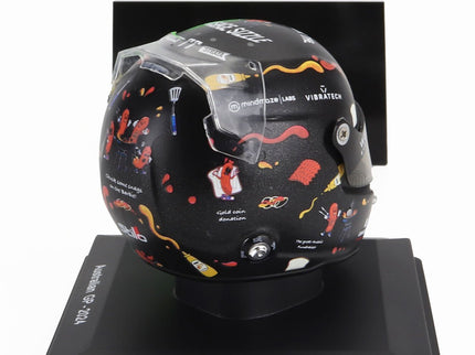 BELL HELMET | CASCO HELMET F1 VALTTERI BOTTAS TEAM STAKE KICK SAUBER N 77 AUSTRALIAN GP 2024 | BLACK